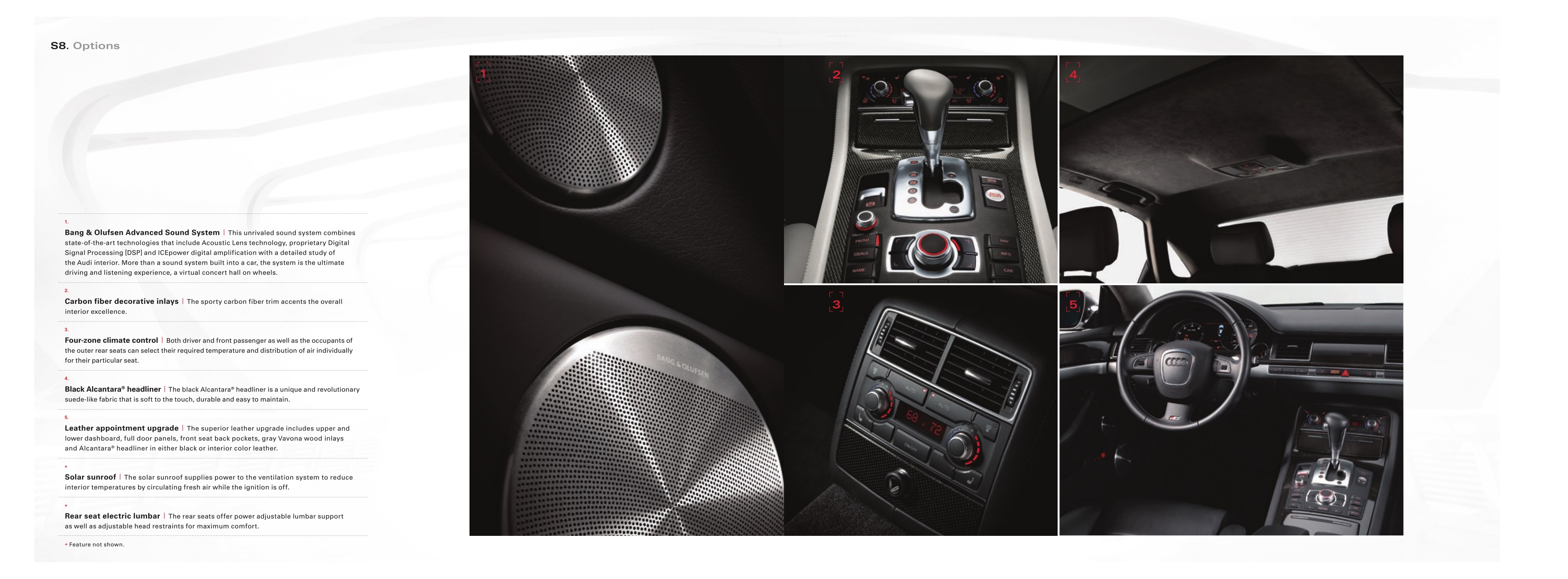 2009 Audi A8 Brochure Page 2